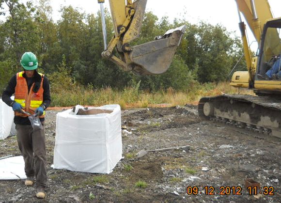 kwethluk targeted soil removal and storage