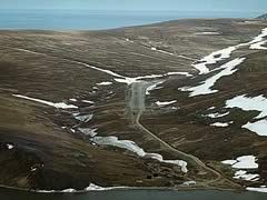 Road on the Cape to site