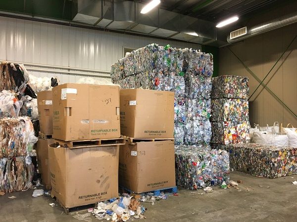 Valley Community for Recycling Solutions' baled cans