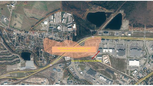 Map of 2019 Groundwater Plume