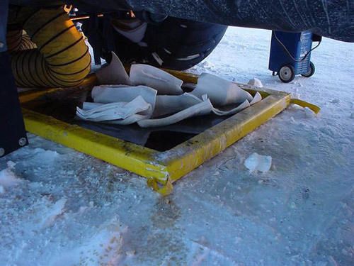 Sorbents in duck pond