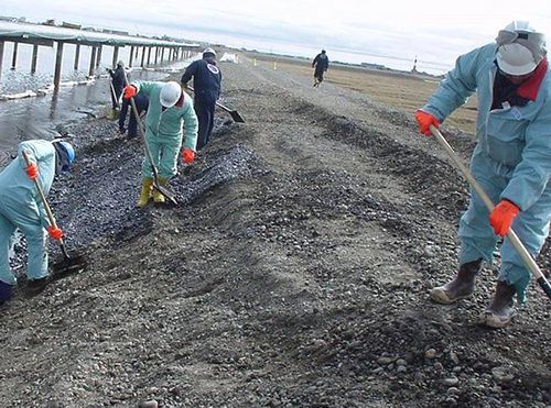 manual contamination removal