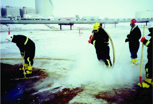 spraying and spreading surfactants