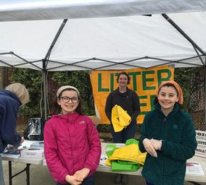 kids litter pick up