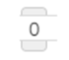 0 on the sliding bars.