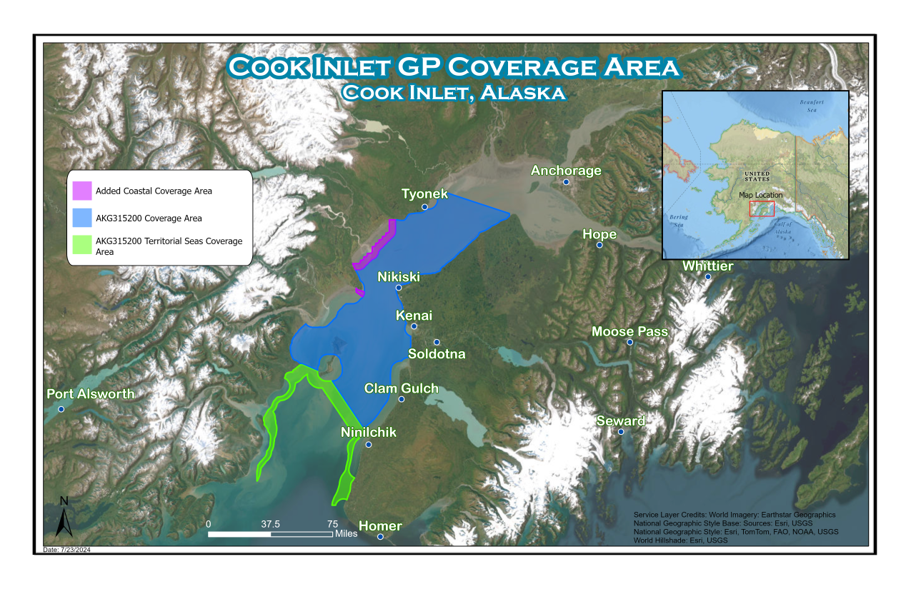North Slope Permit Coverage Area