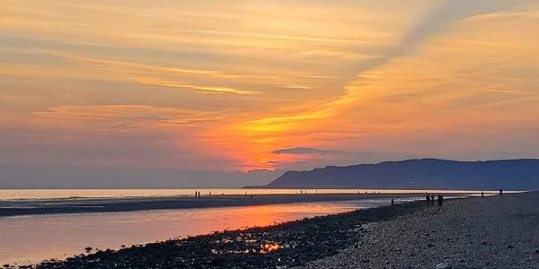 Sunset at Homer Spit, Alaska