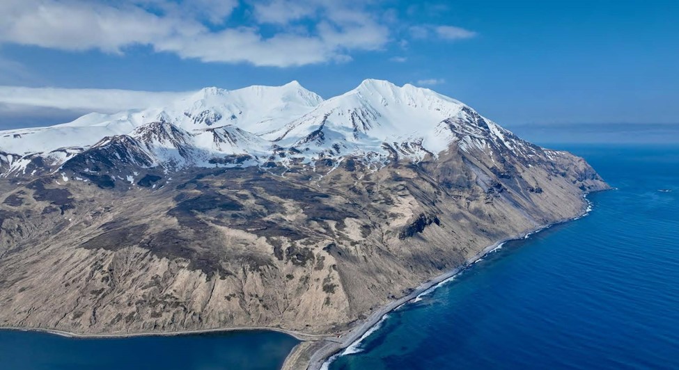 View of northern Adak