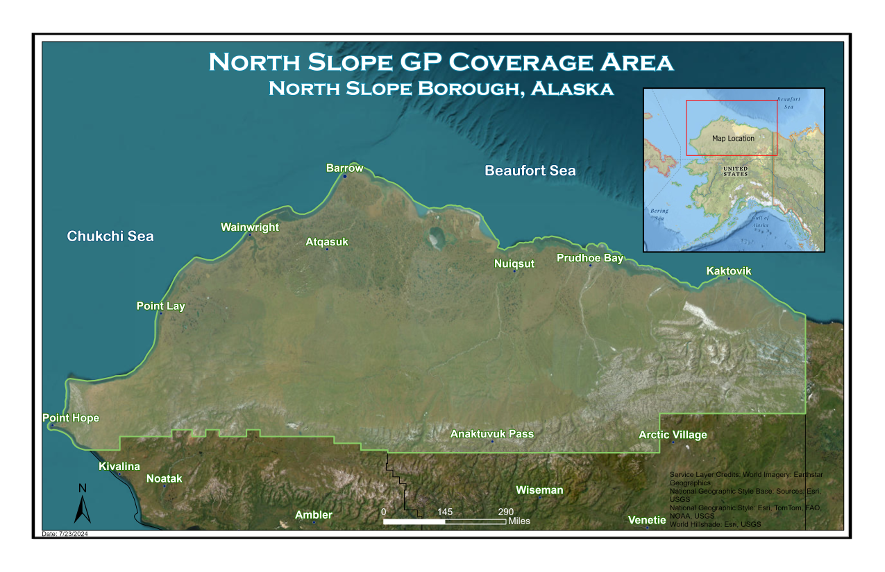 North Slope Permit Coverage Area