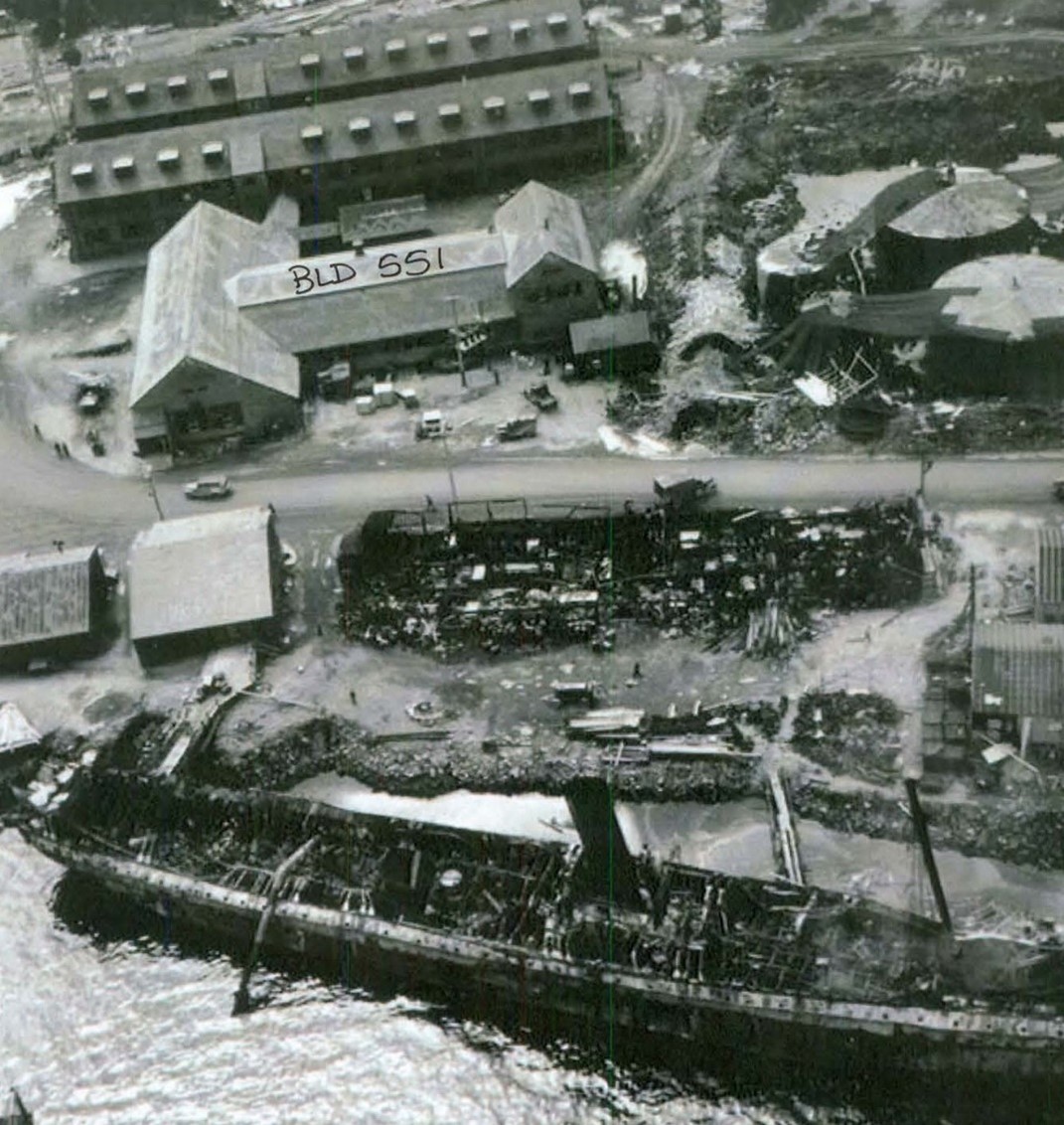 Fort Mears Bombing Aftermath